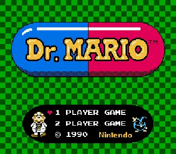 Dr. Mario (USA) (Beta 1) (1990-04-27) screen shot title